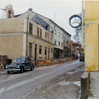 Sevedegatan
Wienerkonditoriet under rivning 