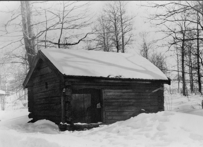 Skvaltkvarnen i Gästgivarehagen 1950.