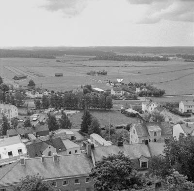 Vy från kyrktornet ( mot söder )

Dok.110622/KG