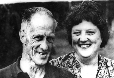 Gösta och Britt-Maj Johansson, kommunalarbetare.          