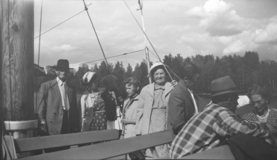 Hilda och Ernst Johansson, Rumskulla. 