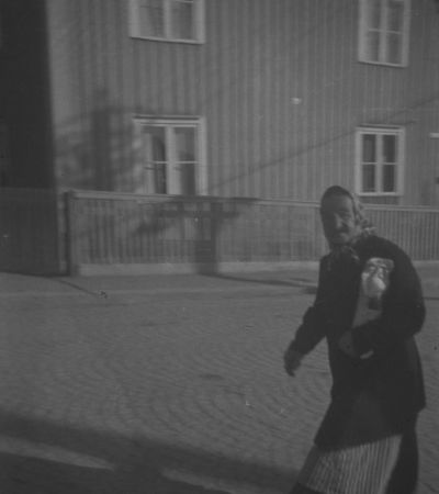 "Hilma me ögat" Bodde på Rävbacksgatan, Fridsholm 1940-talet