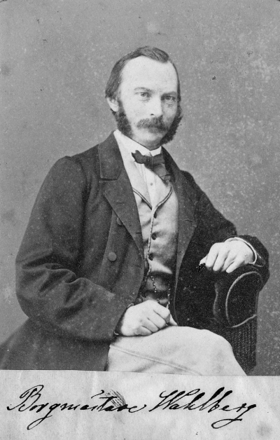 Borgmästare Wahlberg.