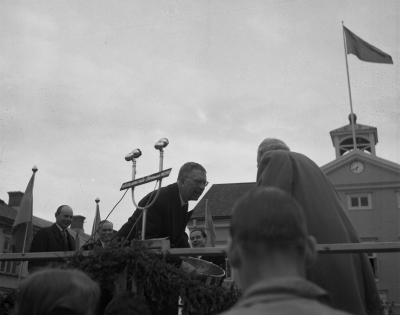 Kungabesök 
Gusaf VI Adolf

Dok.110621/KG