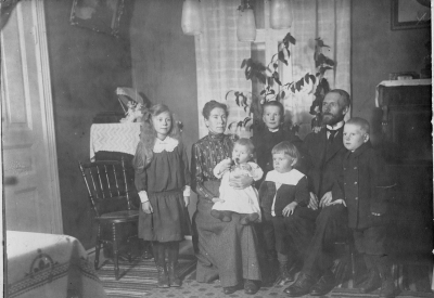 Porträtt familj