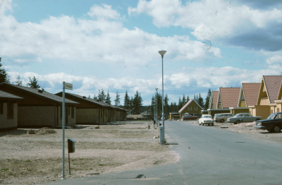 Nybyggda hus på Törnrosgatan 

090511/KG