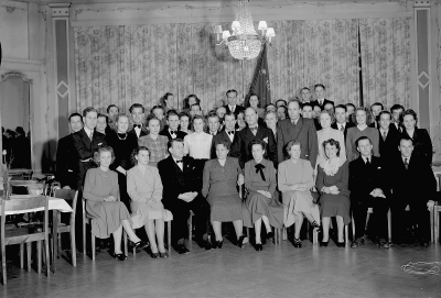 Arbetarrörelsen 1940 
Fest på Stadshotellet              Okänd