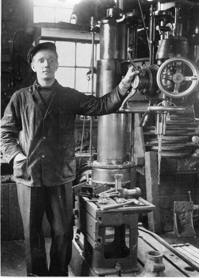 Karl Gunnar Persson på Beijers. 