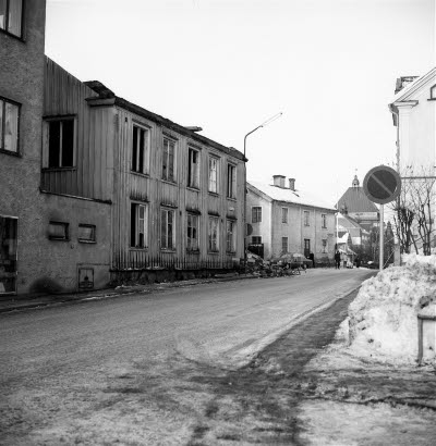 Drottninggatan
Nordgrenska gården rivs januari 1968

Dok.110525/KG