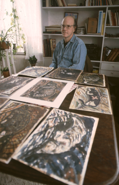 Man målningar
Michael Haskett
090408/KG