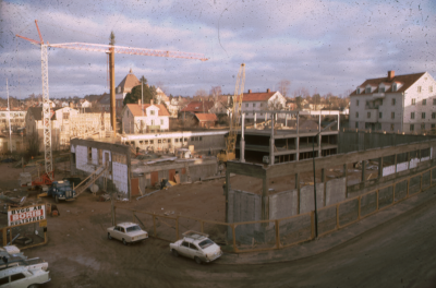 Bygget av Domusvaruhuset

090420/KG