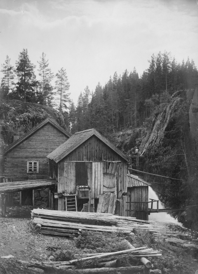 Stampen, Brännebro Södra Vi. På Stampen tillverkades bl.a. benmjöl.