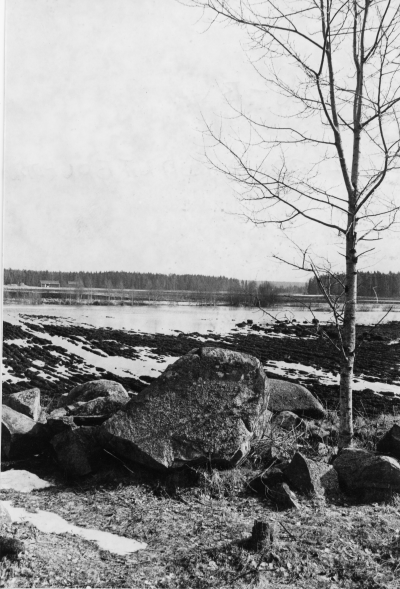 V-BY Slipper lantbrukarn.  Åkebo översvämning 1968    T.E.