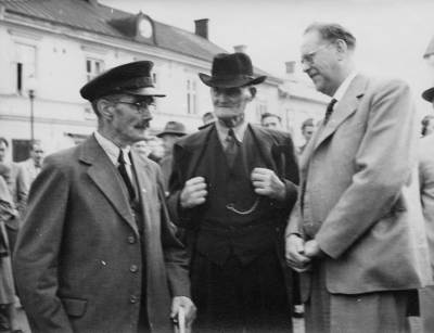 Fr.v.  1 Beijer Karl  2?,  3 Erlander  