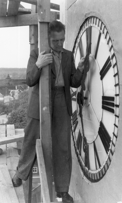 Reparation av kyrkan maj - juni 1950

Dok.100527/KG