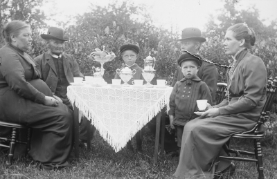 Kafferast i trädgården