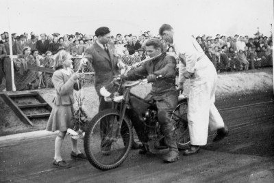 John Vogel, Varg Olle Nygren, Runar Carlenskog och "Kranskullan" Britt Österman-Rinaldo