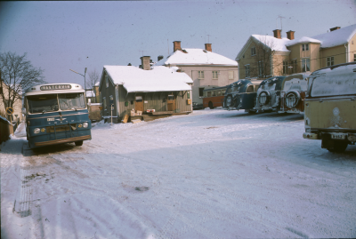 Gamla busstation 
Kyrkogårdsgatan vinter

090423/KG