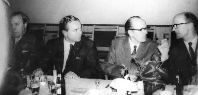 1. Artur Håkansson, möbelhandlare ( död 1973 )  
2. Gunnar Sandström, disponent Mästersöms
 död - 1963  3. Sven Wahlgren, konservator, Jönköping  4. Beyron Milton, guldsmed.    