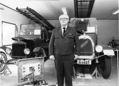 Evy Nicanders dokumentation: Nicke Nils Nicander stolt över att muséet är färdigt.