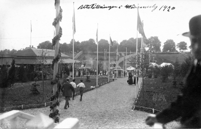 Utställningen i Wimmerby 1920 T.E.