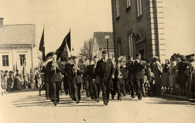 1 Per-Olof Olsson, 2,  3 Folke Gustafsson, 4 Ernst Rundgren, 5 Per-Inge Stenberg, 6 Karl-Henrik Hansson