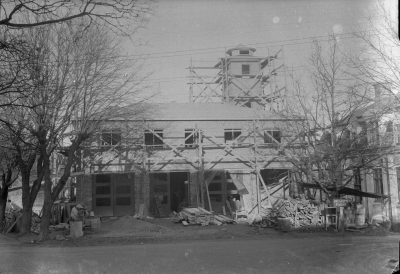 Vimmerby Brandstation under byggnation.
Den invigdes 1939


Dok.070817/RS