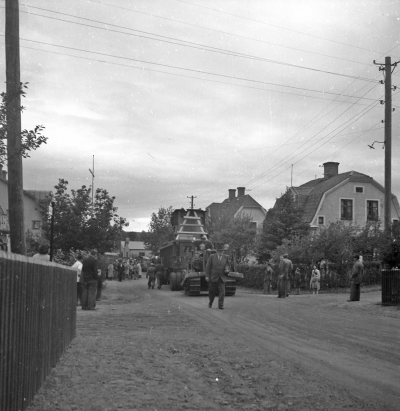 Elverket
Transformator ( 50 ton ) transporteras genom Vimmerby

Dok.110525/KG