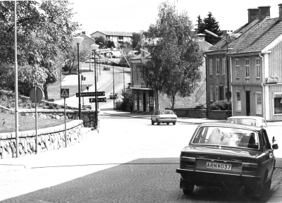 Storgatan 1975.   T.E.
Kyrkterrassen