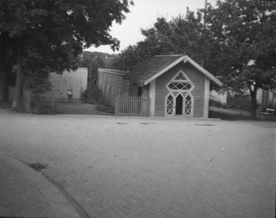 Stadshotellets kägelbana
Uppförd på 1870 - talet revs 1938


Dok.070711/RS
