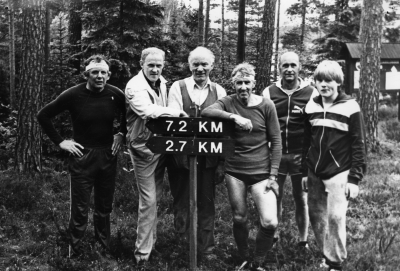 Bilder från Frisksportklubben Apollo. Klubbstuga och bastu vid Borstingen