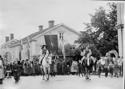 Hantverksparaden genom staden 1944.