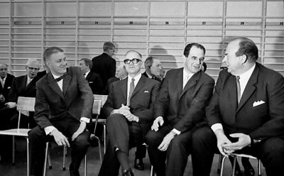 Invigning av Idrottshallen. 