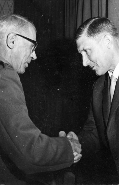 1. Artur Berg, brevbärare  Brantestad 2. Runar Carlenskog, fabrikör.  