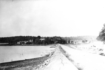 Sunds prästgård Södra Vi 1900. T.E.