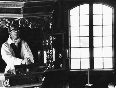 Kommininster Ek i Djursdala kyrka.   