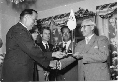 1,  2 Gunnar Persson, 3 Bertil Johansson, 4 , 5 Einar Jonasson