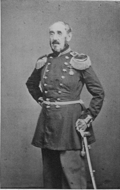 Majoren Carl August Albrecht Hult. f. 1804 d. 1875.