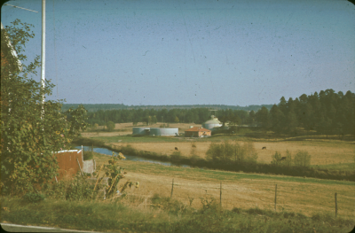 Vy över reningsverket
Stångån 

090416/KG