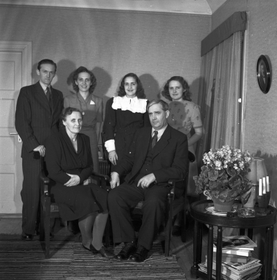 Emil Beijer med familj 
