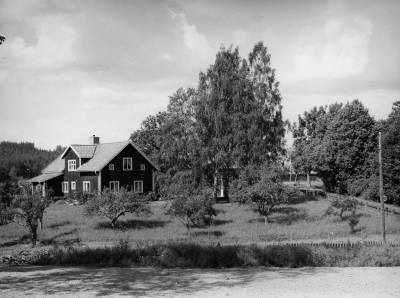 Prästgårdens arrendatorsbostad. Frödinge 1970.   