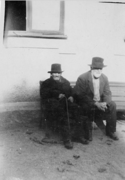 Från vänster  Per Johansson "Per i Falla" och Oscar Karlberg.  