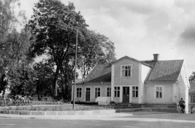 Stadsbiblioteket, före detta Rektorsgården. 
