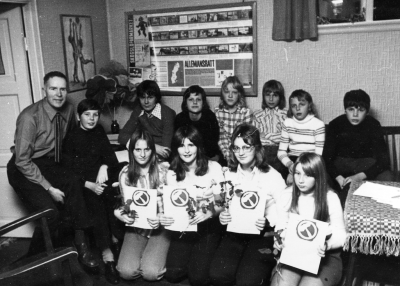 Bilder från Frisksportklubben Apollo. Klubbstuga och bastu vid Borstingen